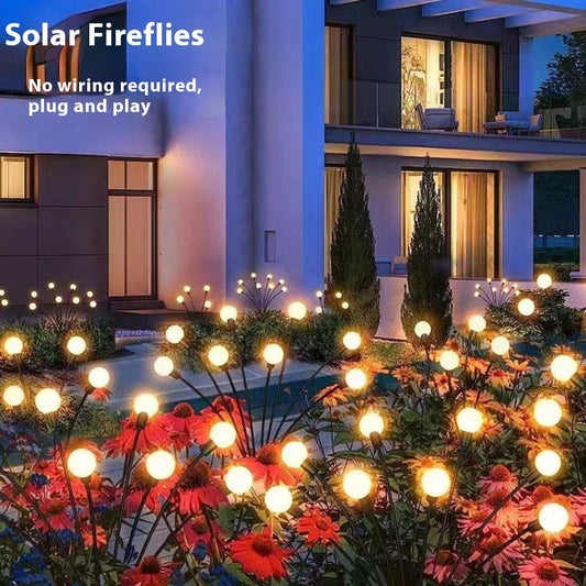 Solar Firefly Villa Outdoor Waterproof Garden Lamp