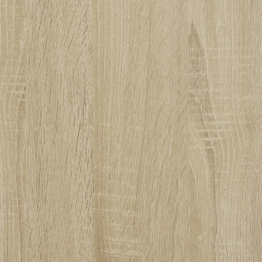 Bathroom Cabinet Sonoma Oak 25X26.5X170 Cm Engineered Wood