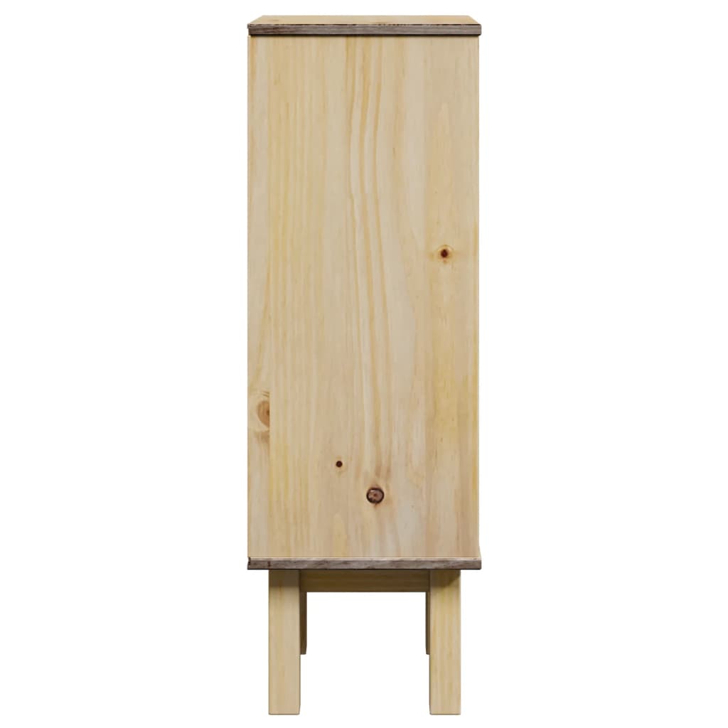 Bathroom Cabinet Otta 35X30X90 Cm Solid Wood Pine