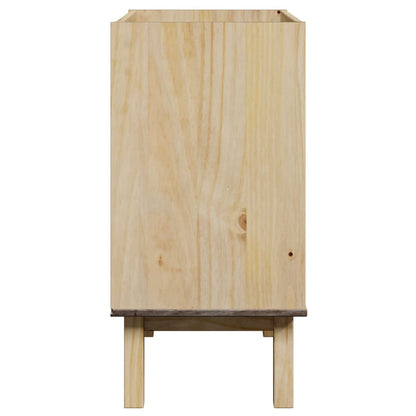 Bathroom Sink Cabinet Otta 59X40X80 Cm Solid Wood Pine