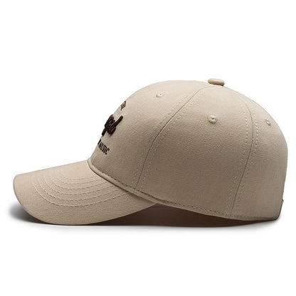 Outdoor Peaked Cap Men And Women Spring And Summer Sun Hat All-match Make Your Face Look Smaller