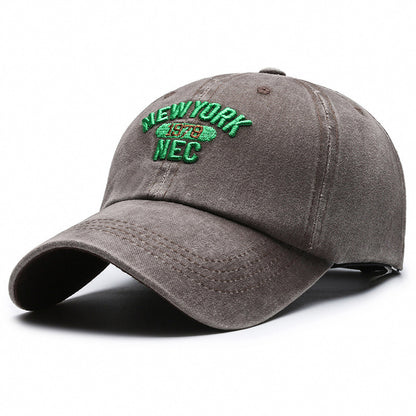 Paste Cloth Embroidery Three-dimensional Letter Baseball Cap Men