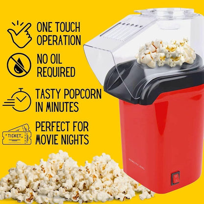 Domestic King 1200W Popcorn Maker- DK18049